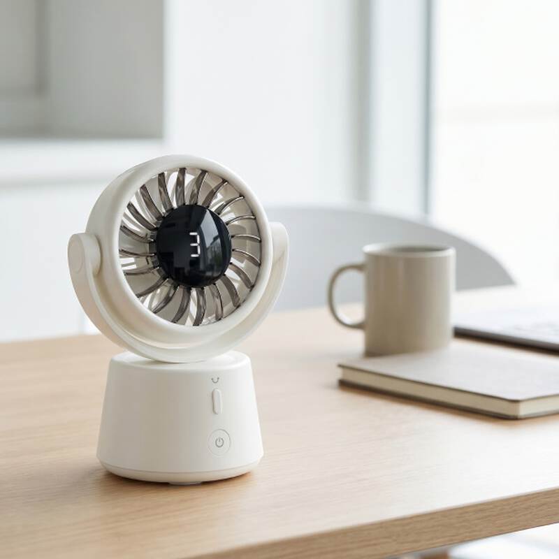 Quạt để b&agrave;n mini LocknLock Mini desktop fan - M&agrave;u ng&agrave;/M&agrave;u t&iacute;m - ENF336 image number null